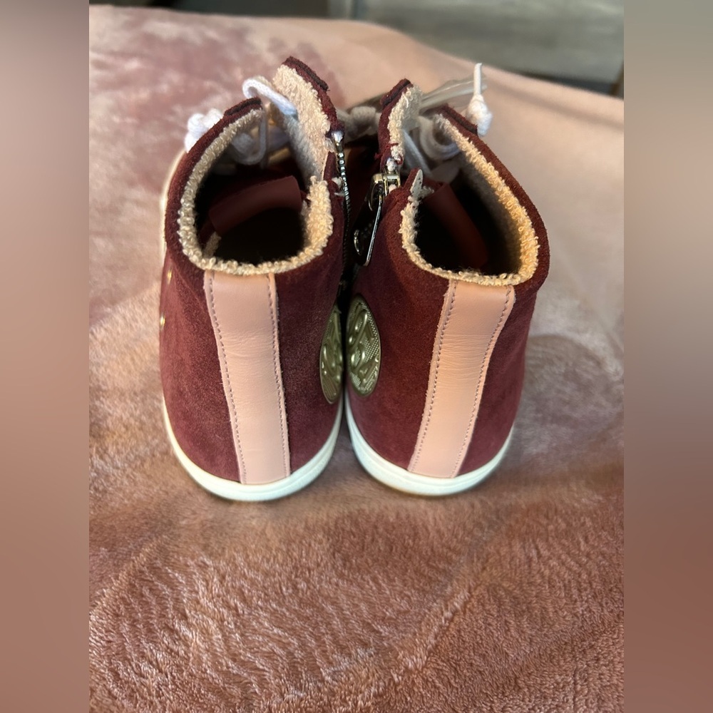 Vintage Havana Suede High-Top Sneakers - Picture 5 of 7